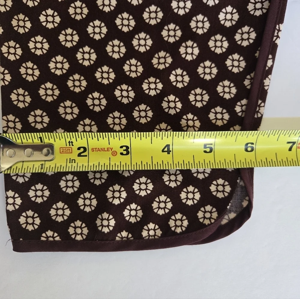 MADEWELL Stylish Brown Patterned Women's Pants.Size XS - Picture 8 of 11